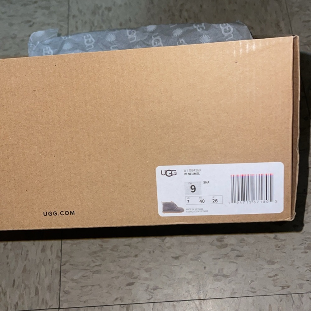 Grey Ugg Booties - Picture 2 of 3